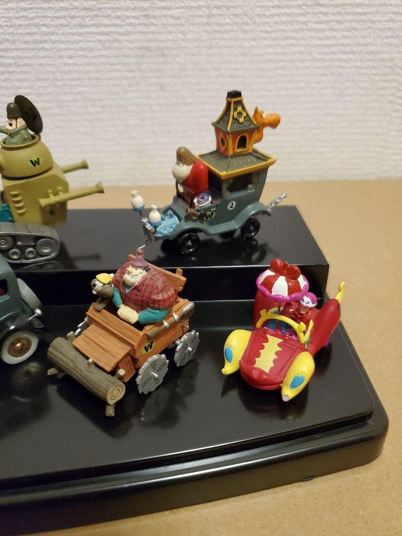Konami Wacky Races Mini Figure 11 Items Vol 1 & 2 no kenken | eBay