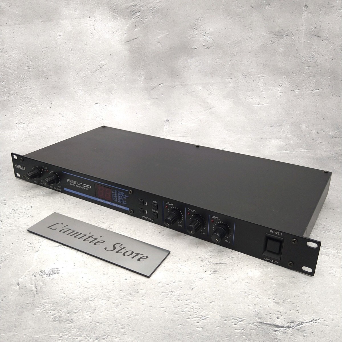 YAMAHA ヤマハ REV100 デジタルリバーブレーター デジタルリバーブ