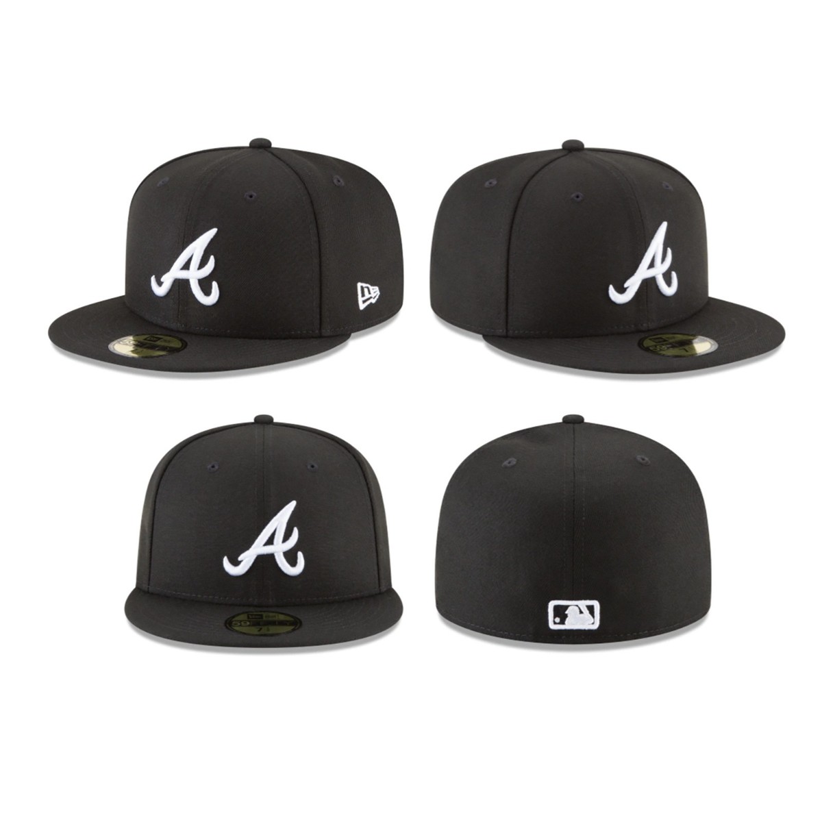 Atlanta Braves ATL MLB Game Authentic 59FIFTY Fitted Cap - 5950 A