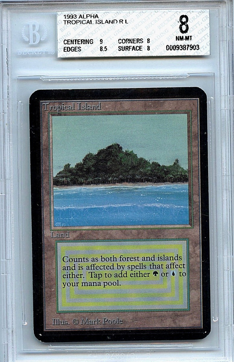 Tropical マジック：ザ・ギャザリング デュアルランド MTG Alpha