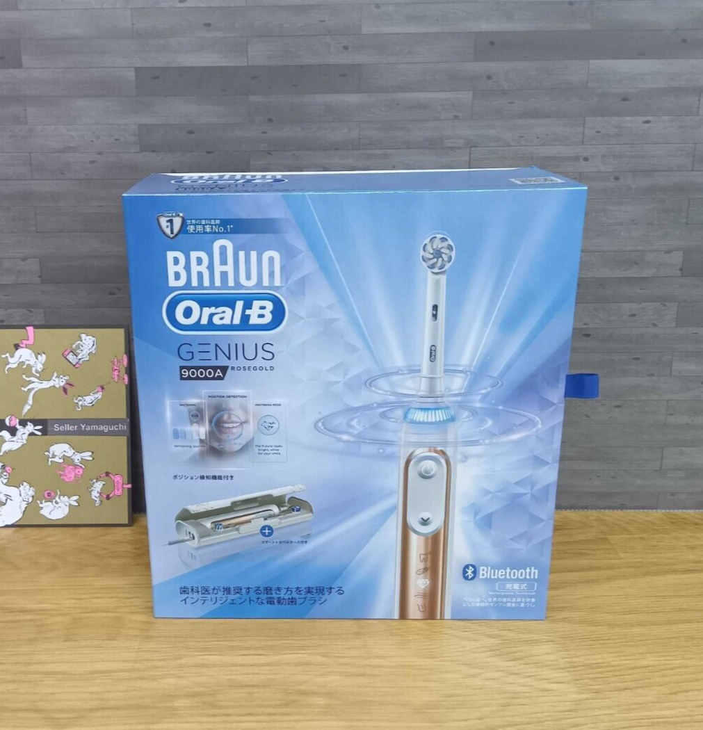 Oral B Electric Toothbrush Genius 9000 Rose Gold Japan NEW | eBay