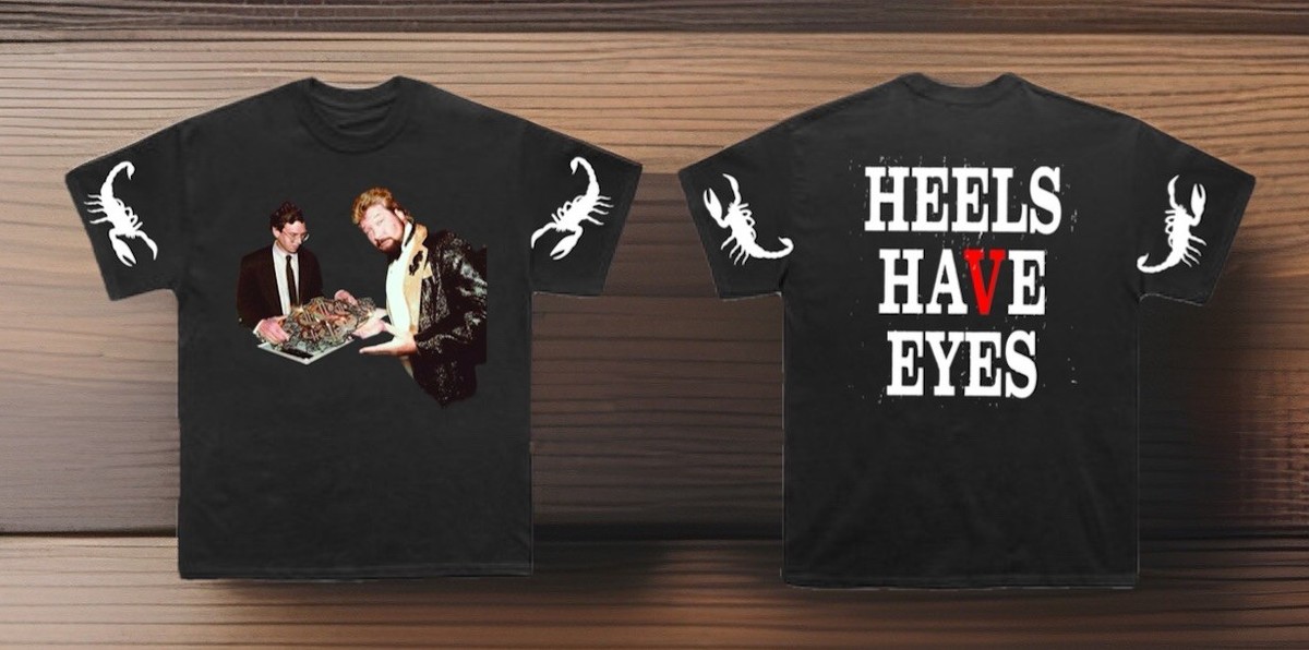 ミュージシャン HEELS HAVE EYES 3D T-SHIRT L (OVERSIZED) 4Th Rope