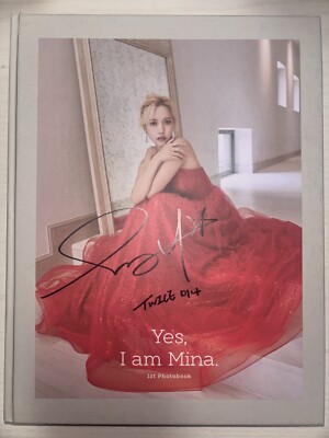 Twice ミナ 写真集 Yes,I am Mina トレカ TWICE ミナ MINA グッズ 写真