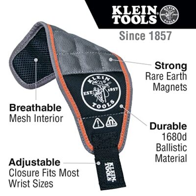 Klein Tools KLE55895 Klein 55895 Tradesman Pro Magnetic Wristband