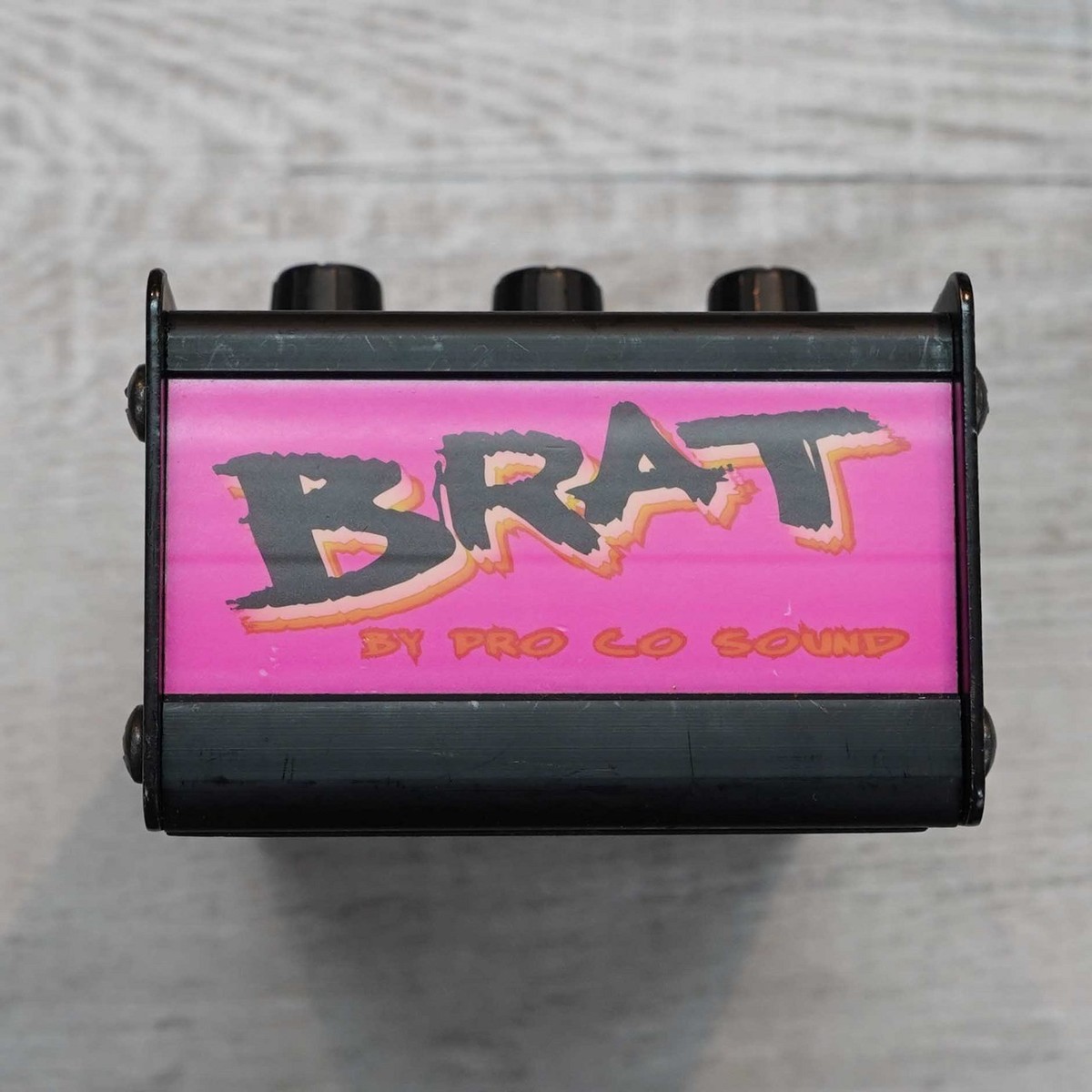 Proco BRAT (DISTORTION) ギターエフェクター ピンク ProCo Brat - the