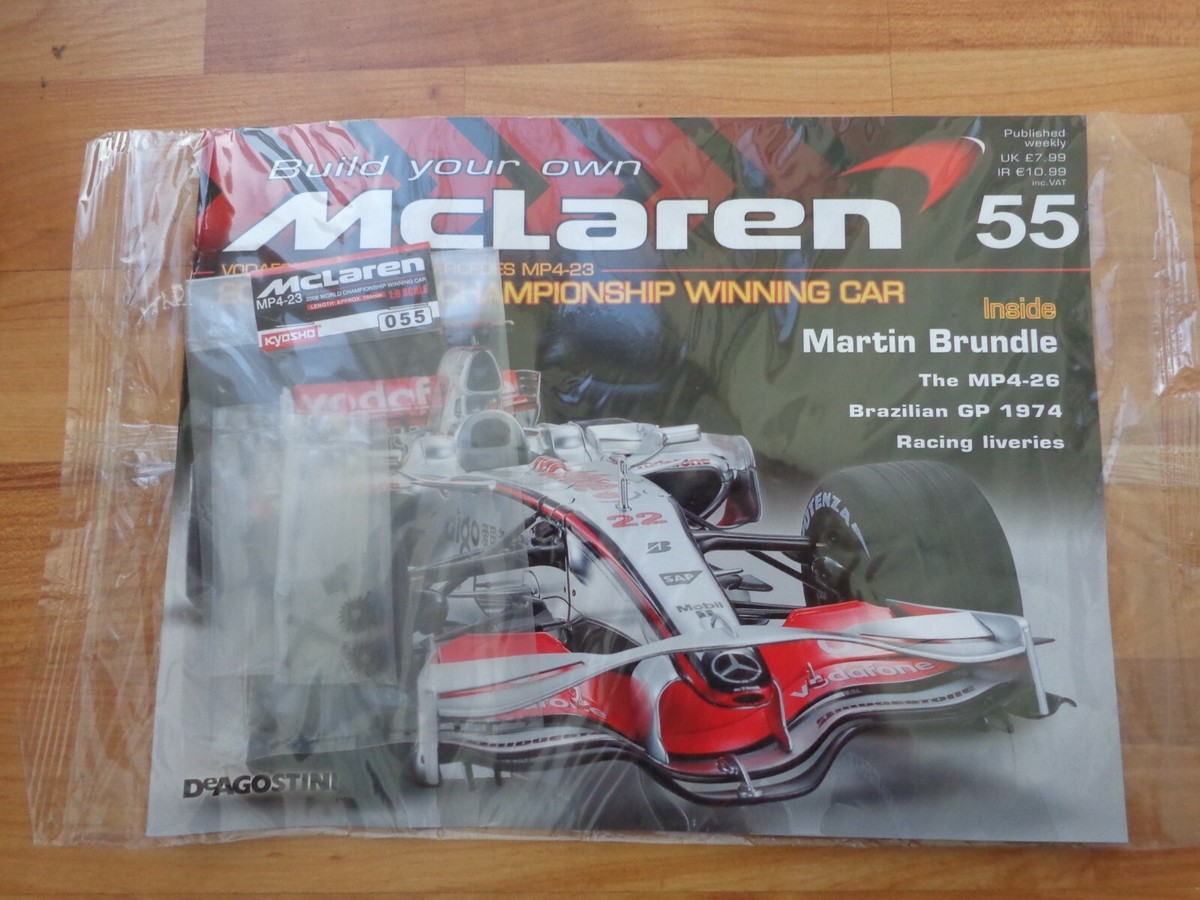 デアゴスティーニ 1/8 週刊 マクラーレン MP4-23 ボーダフォン