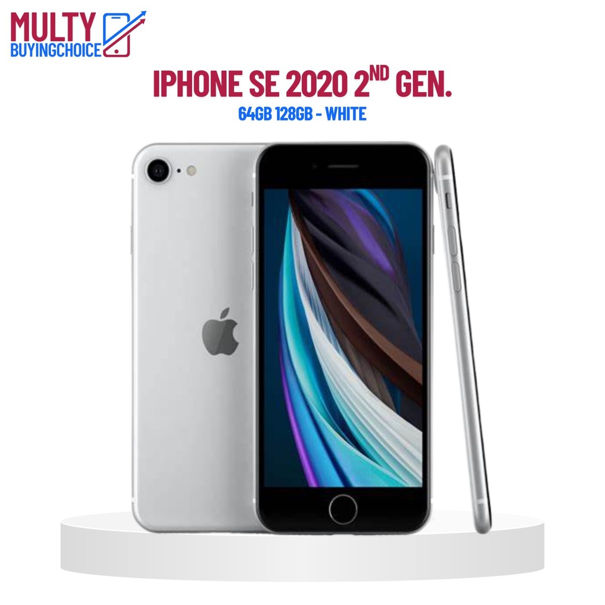 Apple iPhone iPhoneSE 第二世代64GB ホワイト :SE第2世代 ホワイト