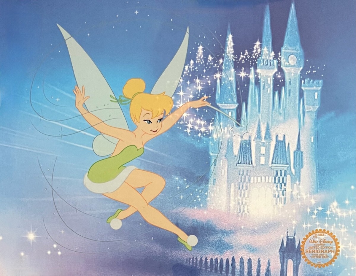 ウォルトディズニー ティンカーベル セル画 TINKER BELL Limited