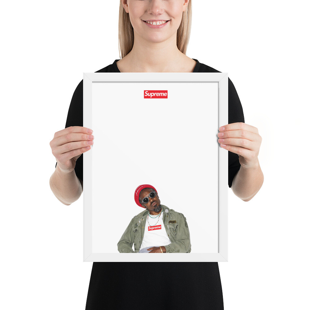 Andre 3000 Supreme Framed poster | eBay