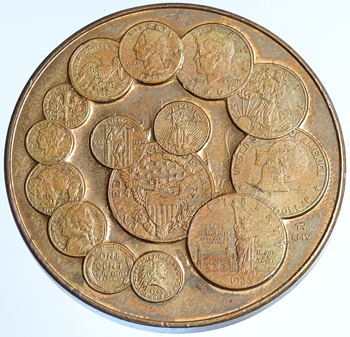 1992 USA United States Mint 200 Years Bicentennial FIRST COINS Old