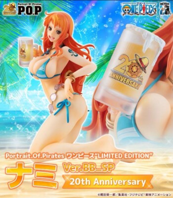One Piece Figure Nami POP Portrait.OF.Pirates Ver.BB_SP 20th