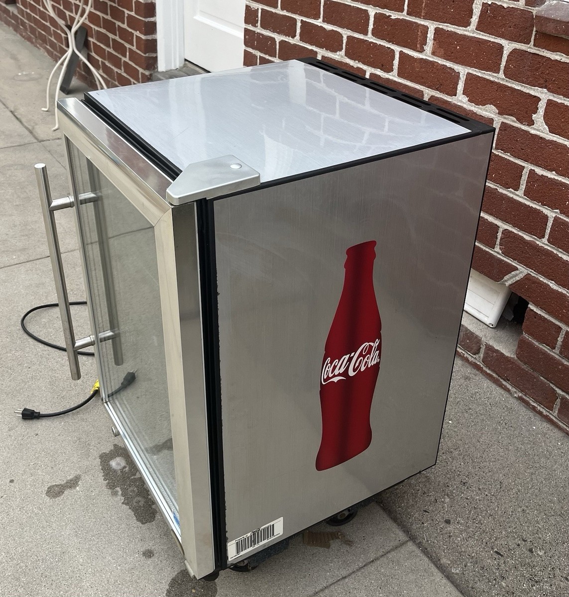 Coke Refrigerator W/ Glass Lighted Door and Interior Lights | eBay