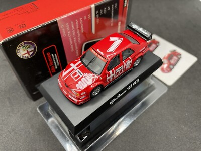 Kyosho 1/64 Alfa Romeo collection 1 155 V6TI Red #7 diecast model