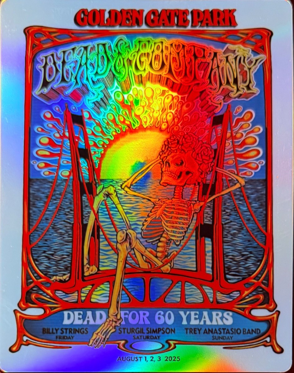 Dead & Company 2018 summer VIP限定ポスター GRATEFUL DEAD & COMPANY