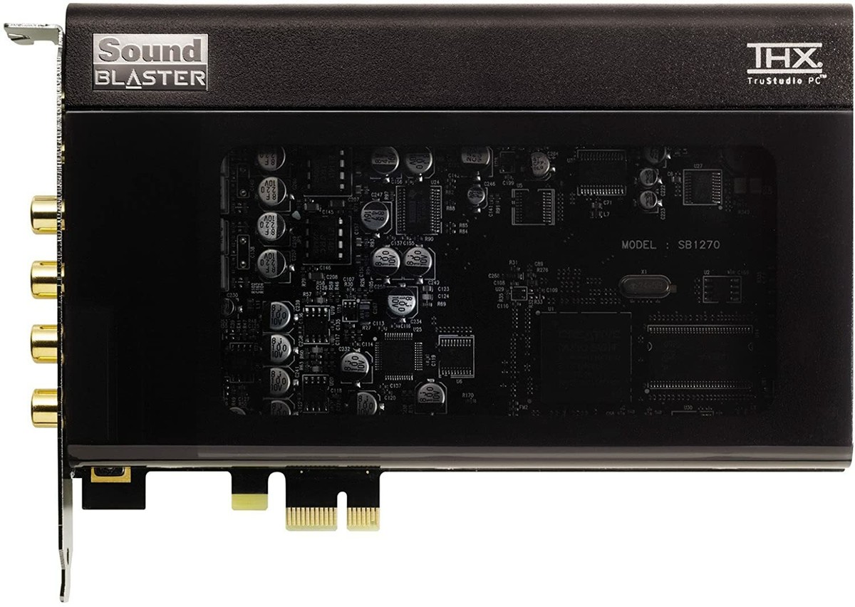 Creative Sound Blaster X-Fi Titanium HD Internal PC Audio Card w