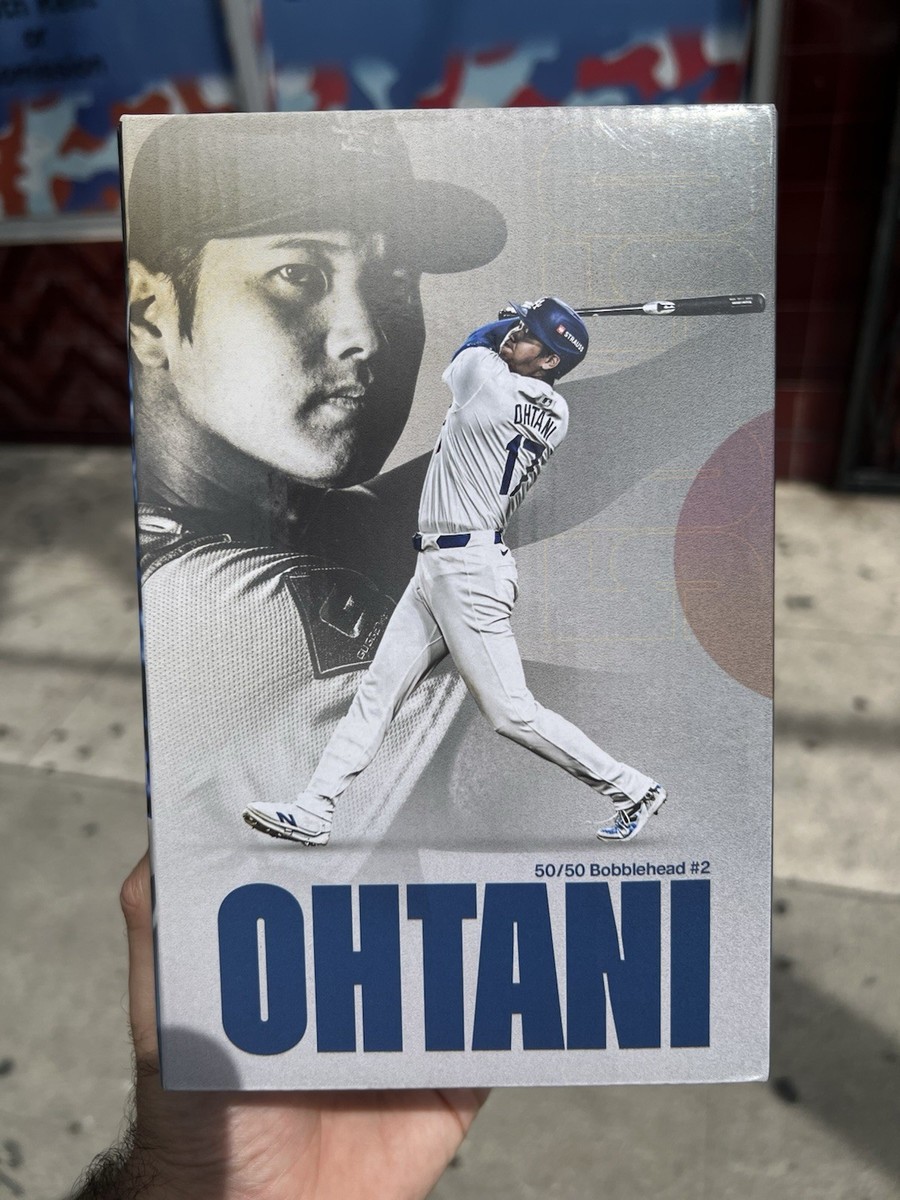 ⚾️🧢 Dodgers Shohei Ohtani 50/50 #2 Bobblehead PRESALE SGA 8/27