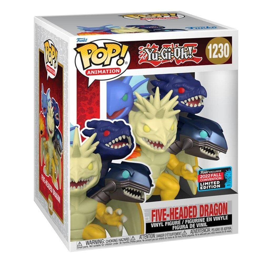 Funko POP! Super Animation: Yu-Gi-Oh! Five-Headed Dragon Figure