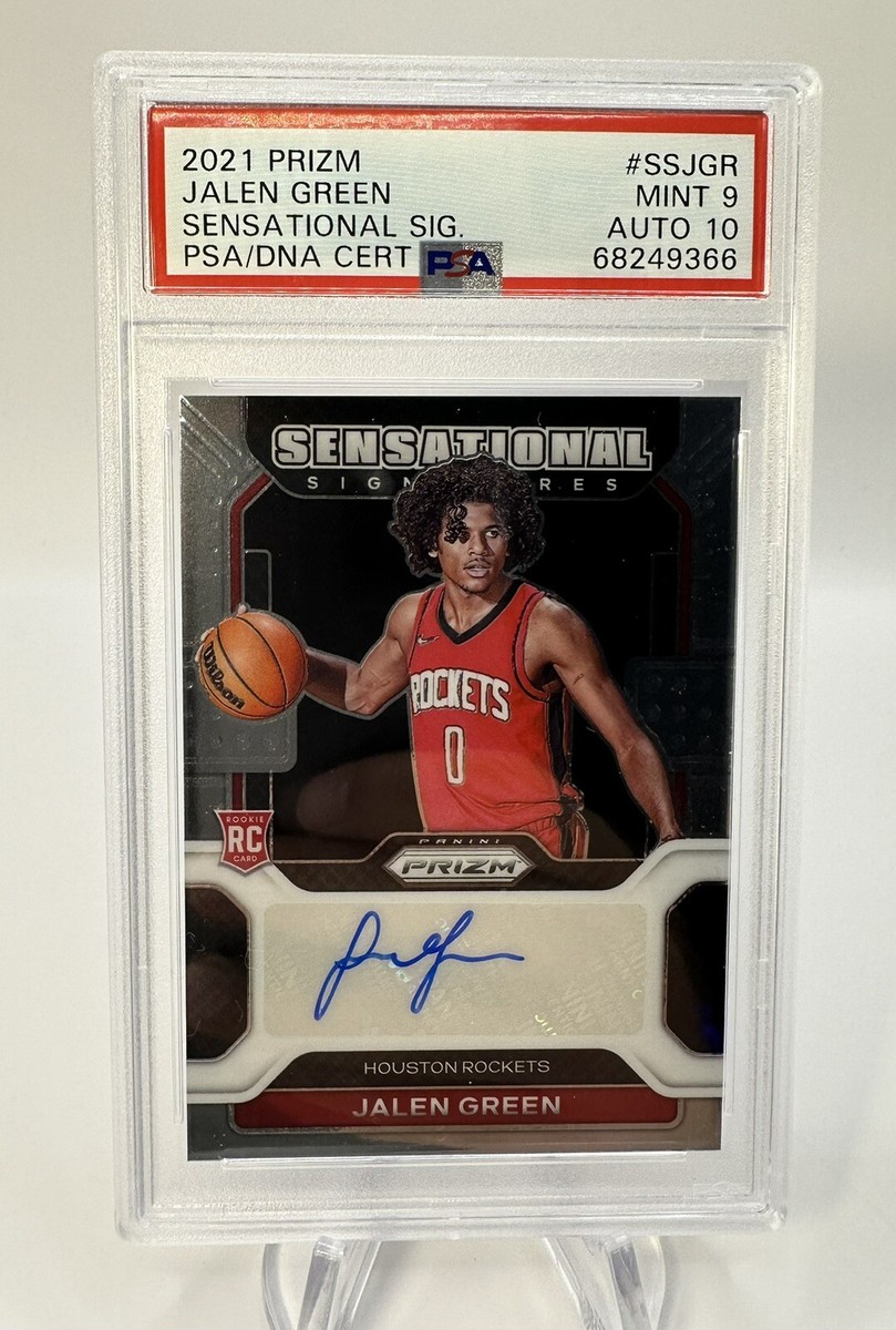 Jalen Green auto RC 直筆サインカード