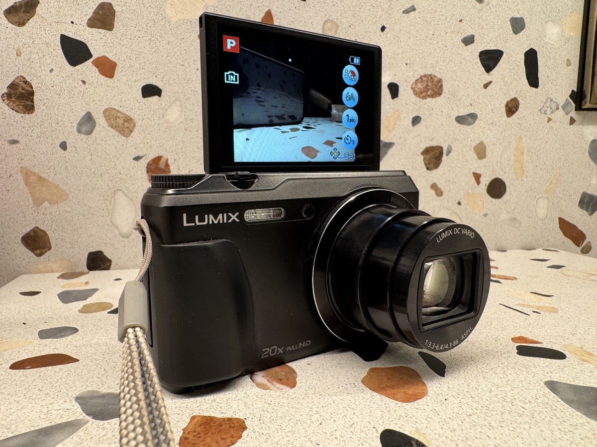 Panasonic LUMIX TZ55 ブラック(中古) SDカード付 Panasonic LUMIX DMC