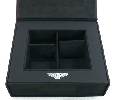 BENTLEY GENUINE ORIGINAL LEATHER CAR KEY CASE BOX - BRAND NEW