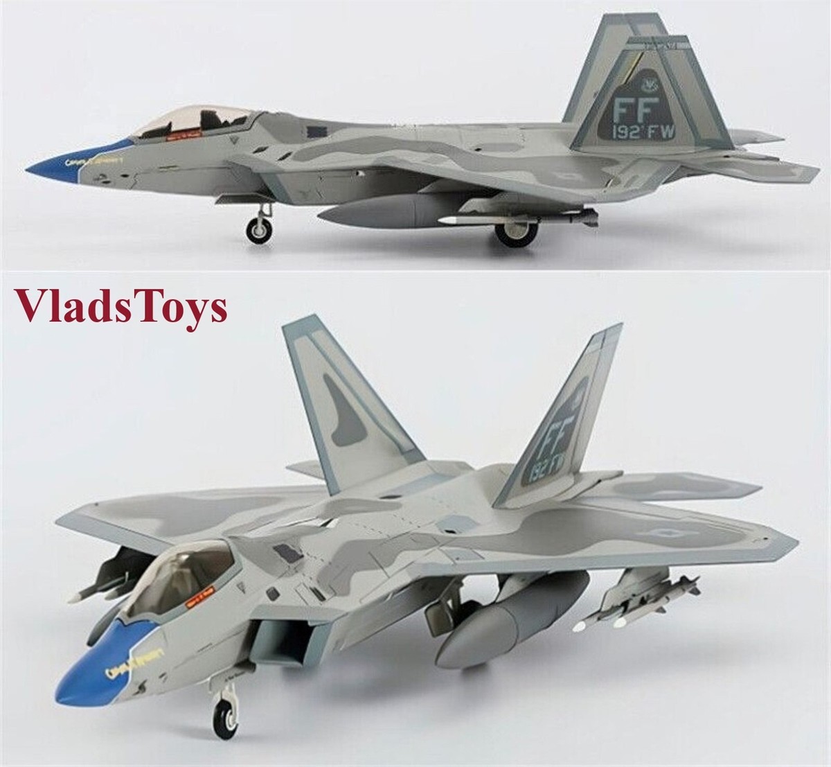 Hobby Master 1/72 F-22A Raptor 192nd FW 