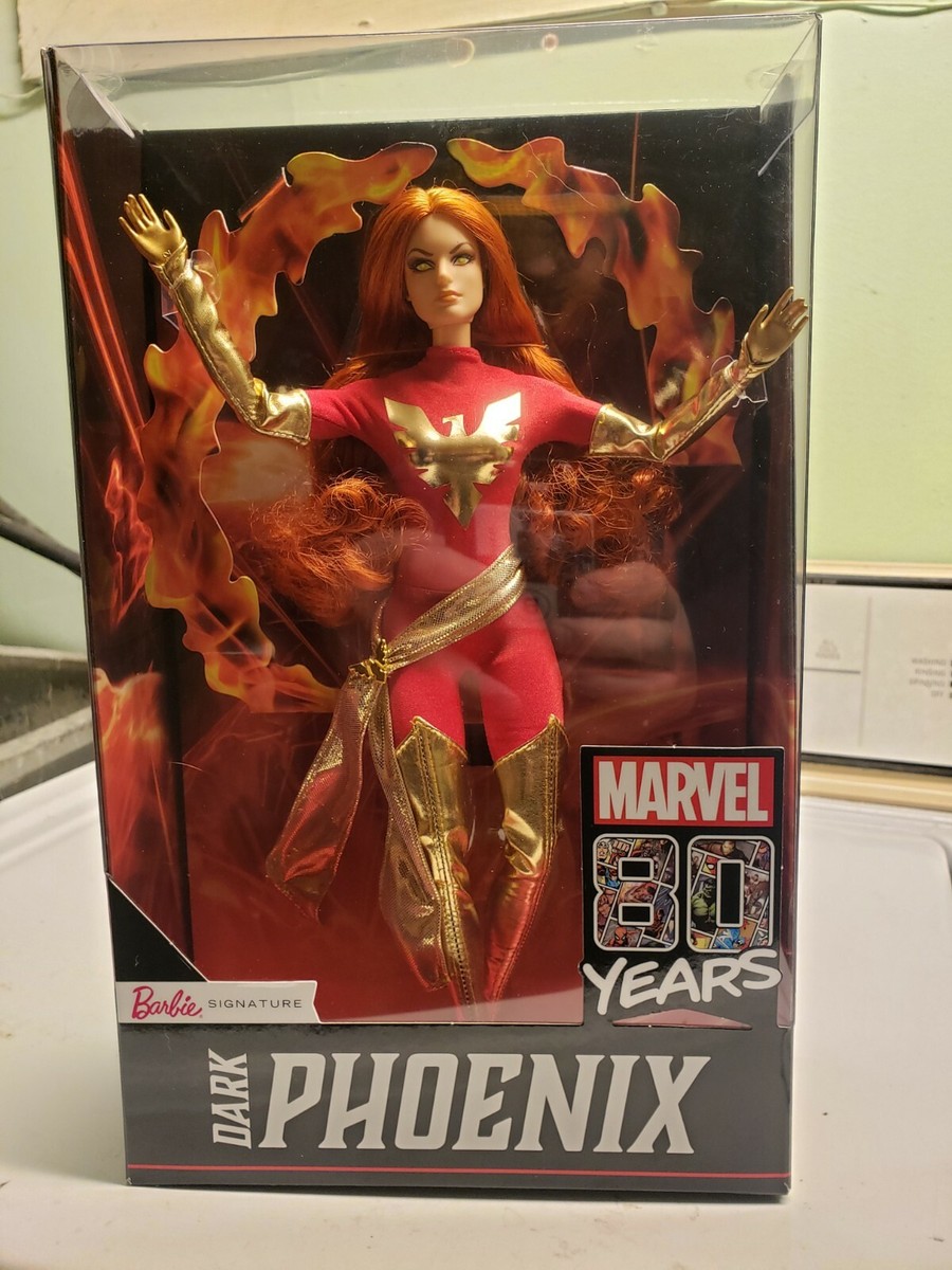 Barbie Signature Collection Marvel 80th X-Men DARK PHOENIX doll