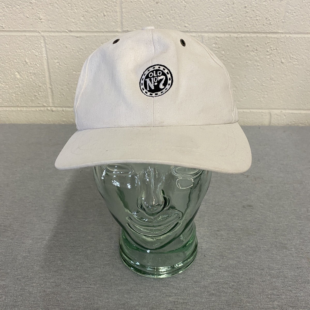 Jack Daniels Unisex Daniel's No.7 Embroidered Ball Cap 【80s