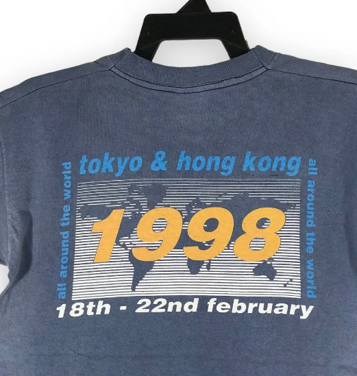 Oasis ツアーTシャツ 140cm 1998 tokyo＆hong kong Oasis ツアーT