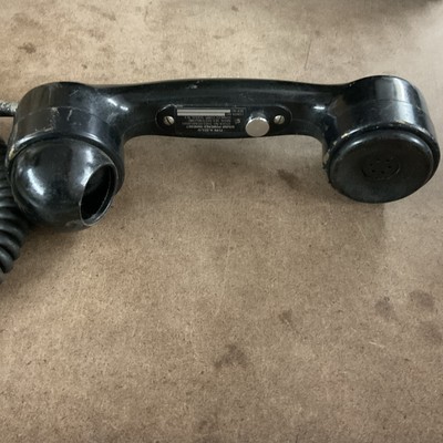 Dynalec Sound Powered Handset Type H-203/U 5965-00-840-8849 | eBay