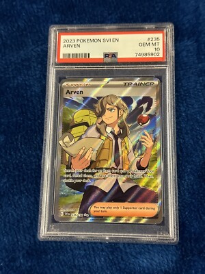 PSA 10 2023 Pokemon Svi En-scarlet & Violet Arven 235 /198 Graded