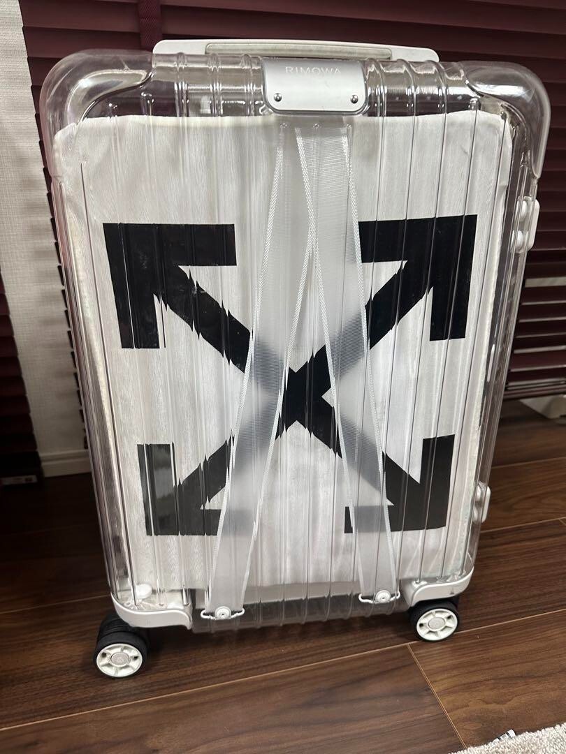Rimowa Off white Cabin 36L wheels Carry Case Suitcase | eBay