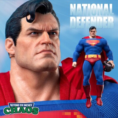 CHAOS No.001 1/12 National Defender Super Hero Collectible Action
