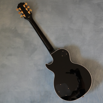 Epiphone Les Paul Custom Ebony Black Electric Guitar 4580568413055