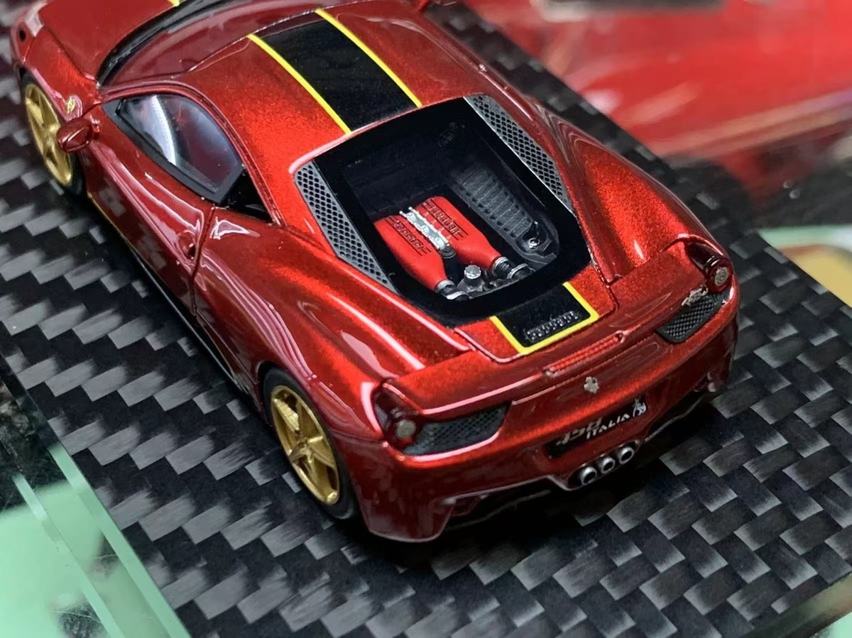 God'wealth 1/64 フェラーリ 458 イタリア ロッソコルサ GOD'WEALTH 1