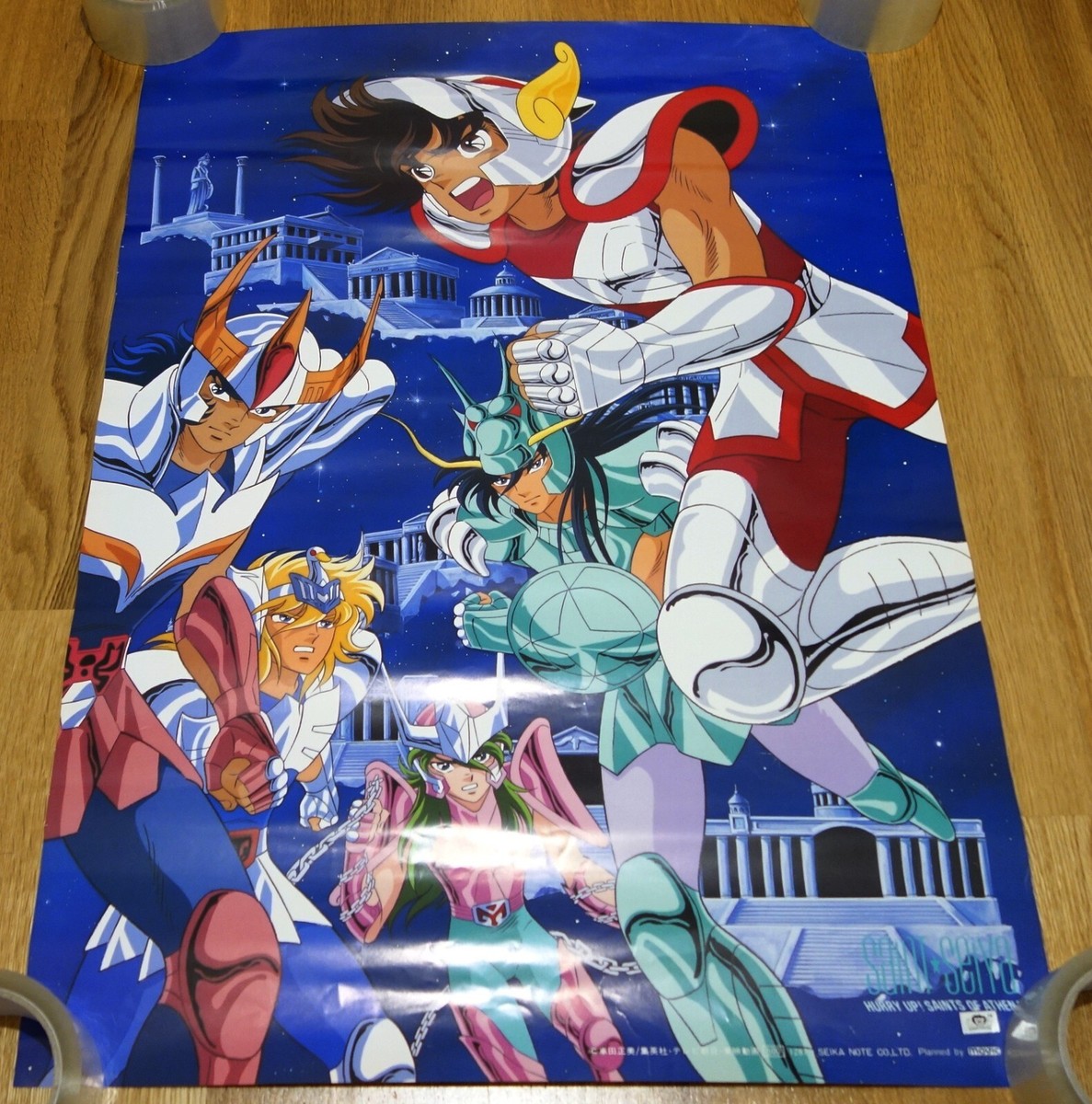 聖闘士星矢 museum1987 the precious poster 聖闘士星矢 museum1987