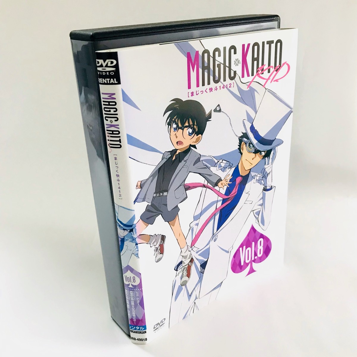 Magic Kaito 1412 All 8 Vol. Set Ex-Rental DVD w/Case Japanese