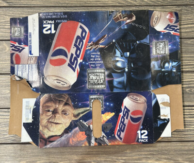 Vintage 1997 Pepsi Star Wars The Star Wars Trilogy Yoda Darth