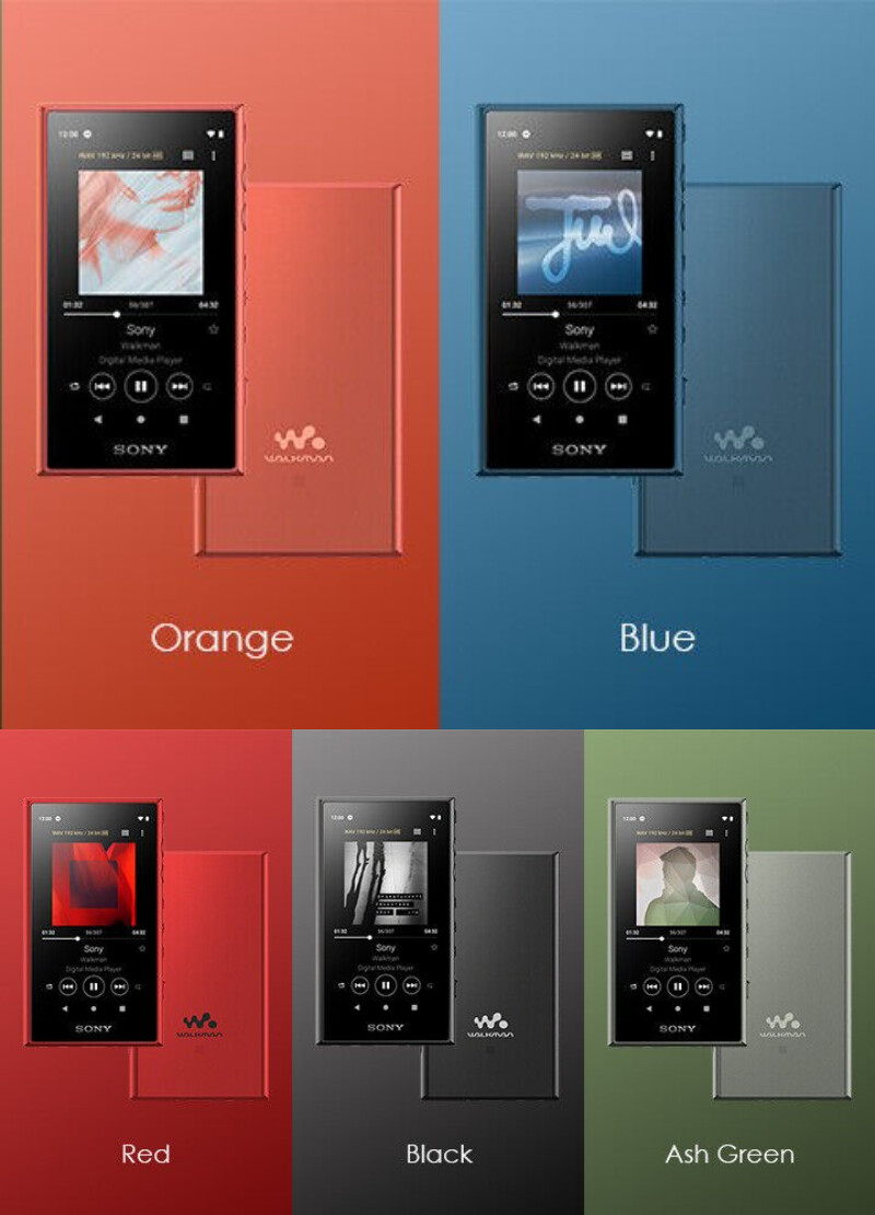 ウォークマン NW-A105 16GB レッド&SDカード（128GB） Amazon.co.jp