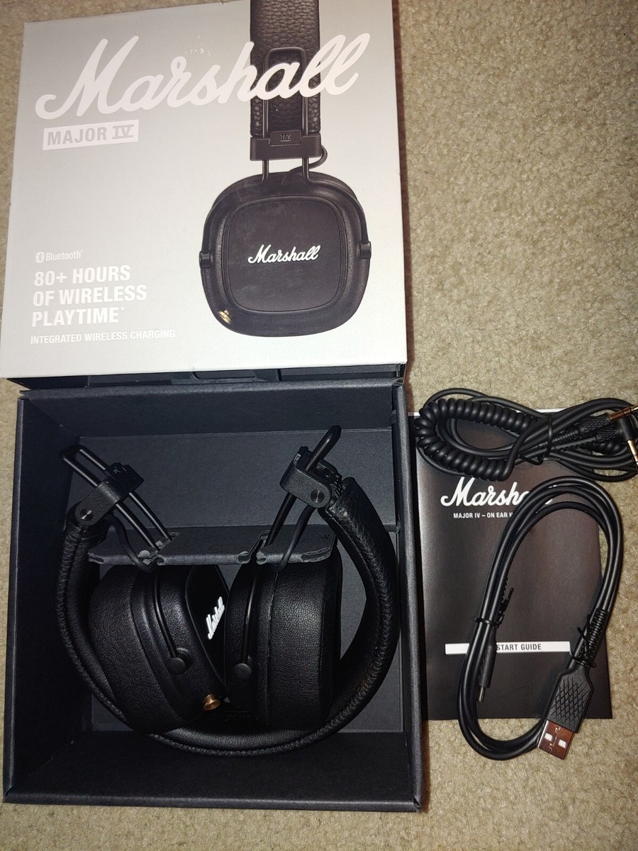 Marshall Major IV Bluetooth Headphone with wireless charging