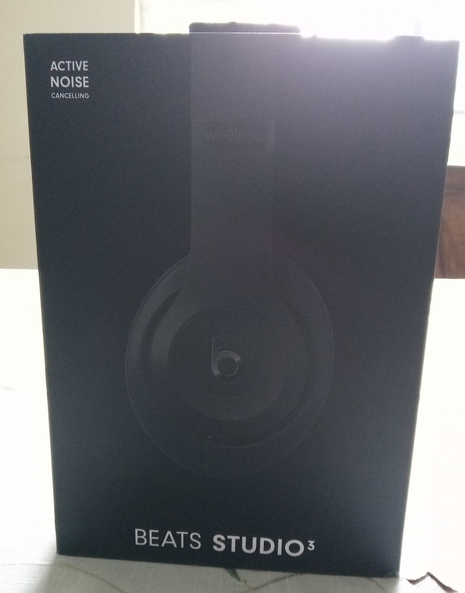 Beats Studio 3 Wireless Headphones Matte Black - BOX ONLY | eBay