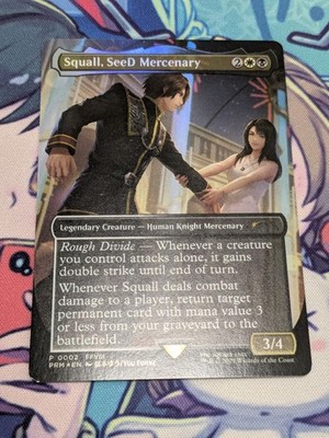 MTG Ultima Squall,SeeD Mercenary プロモ MTG FFコラボ プロモカード