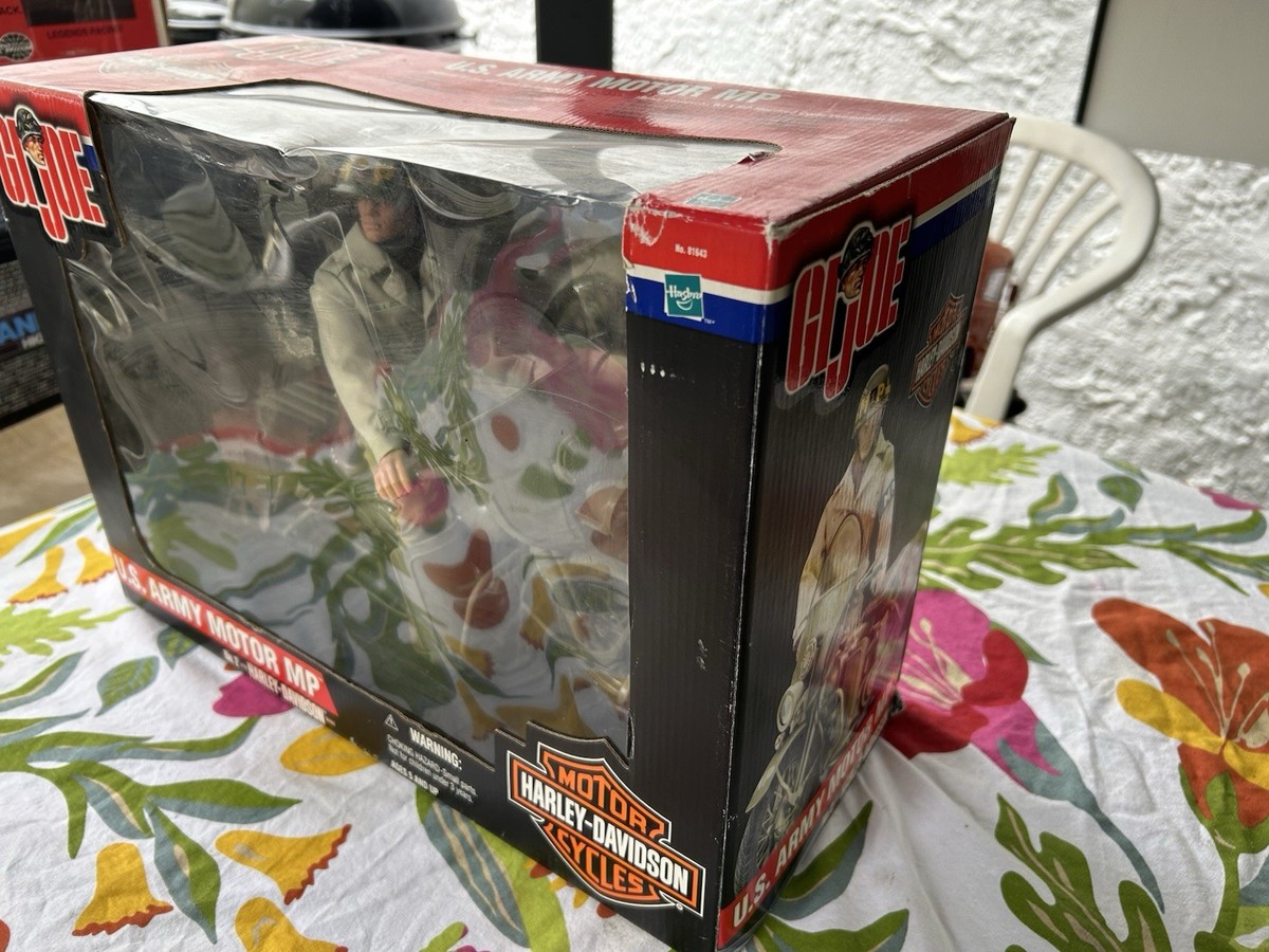 G.I. JOE U.S. Army Motor MP No. 2 HARLEY DAVIDSON Motor Cycle 12