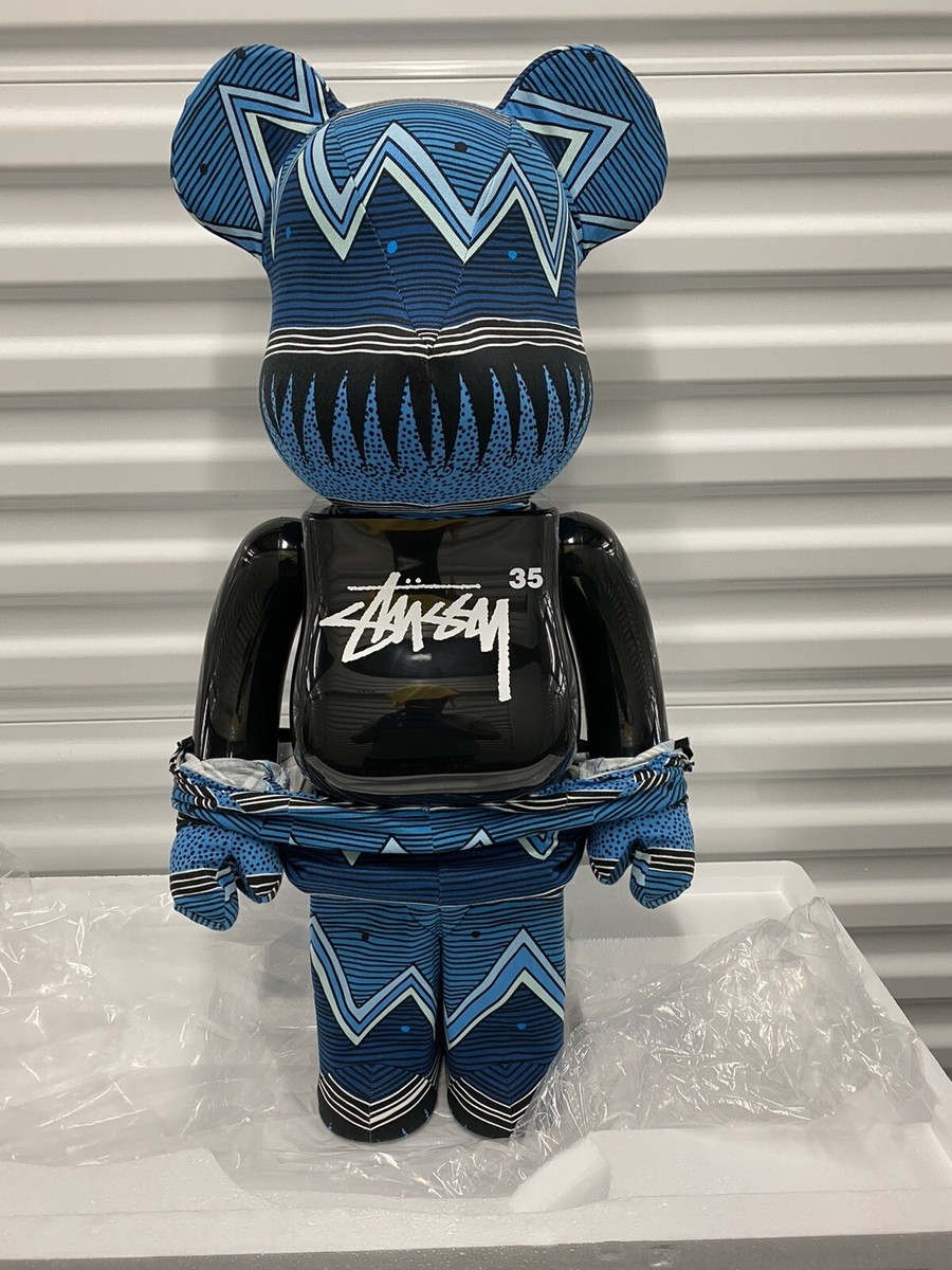 BE@RBRICK ベアブリック STUSSY ステューシー35周年 1000% BE@RBRICK