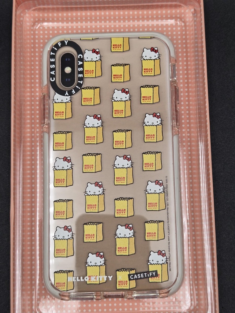 Casetify Hello Kitty iPhone X XS Case Mini Mart Collaboration