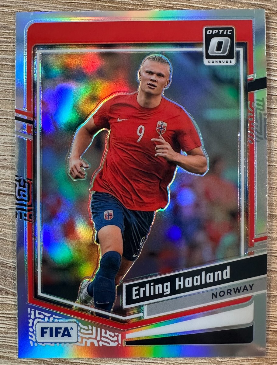 ERLING HAALAND 2023-24 PANINI DONRUSS SOCCER HOLO PRIZM PARALLEL
