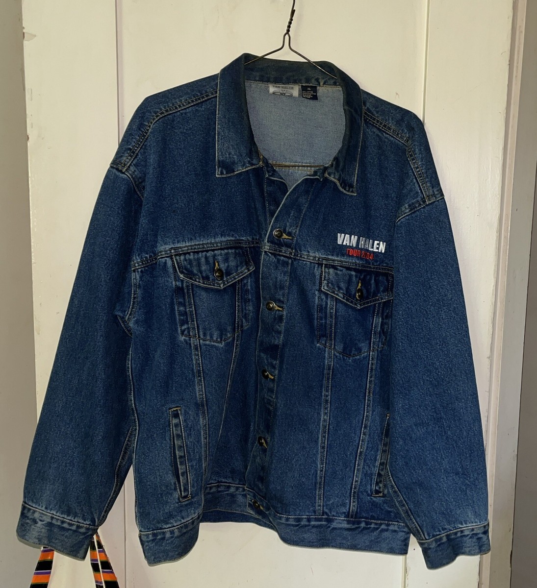 レア 非売品 人気 VAN HALEN デニムジャケット Gジャン 激レア！非売品