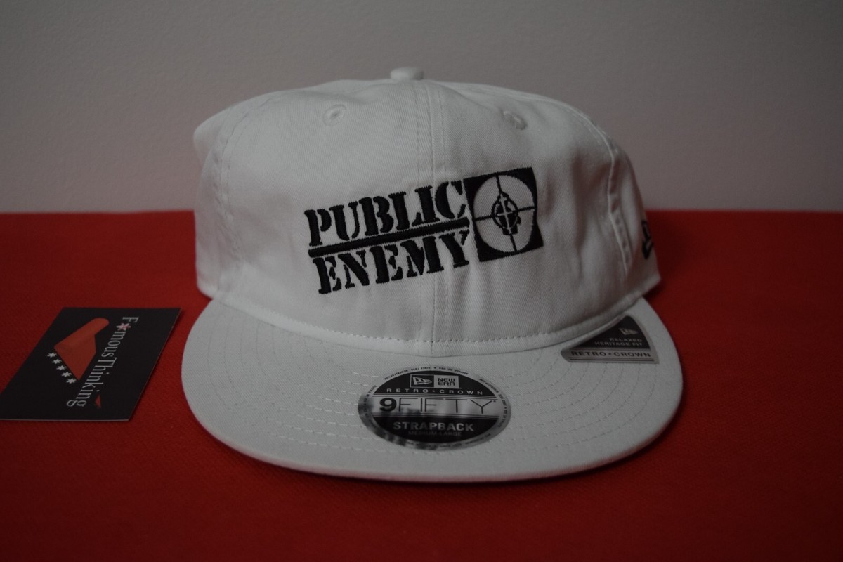 Public Enemy X New Era Strapback Hip Hop Rap Music 9Fifty Hat RARE