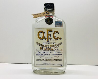 389 O.F.C. One Pint Vintage/Antique RESTORED Prohibition Era