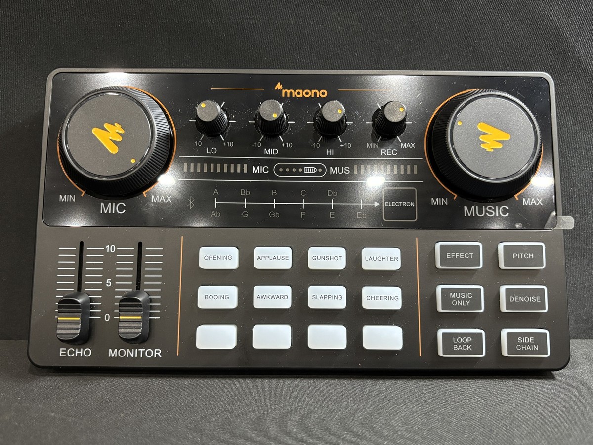 Maono AU-AM200 S1 配信セット インターフェース 人気 maono AU-AM200