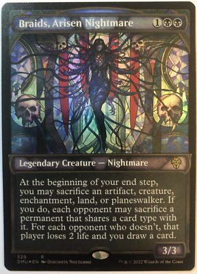 MTG Braids, Arisen Nightmare *TEXTURED FOIL* Dominaria United 329